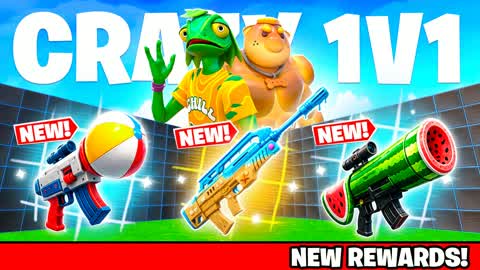 CRAZY 1V1 FFA - ALL GUNS & RIDES