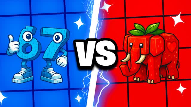 SUPER RED VS BLUE 🔴🔵 67 SUPER