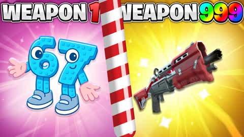 MEGA CHRISTMAS🎄 GUN GAME 🔫 ONE SHOT 🎯