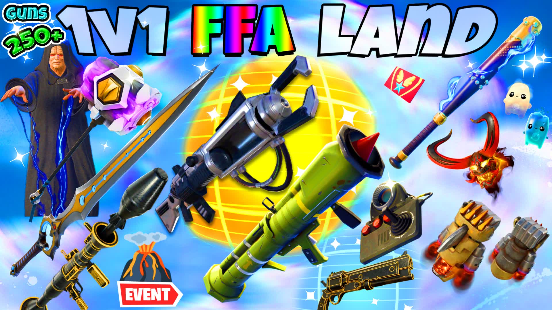 1v1 FFA Land🌈💙