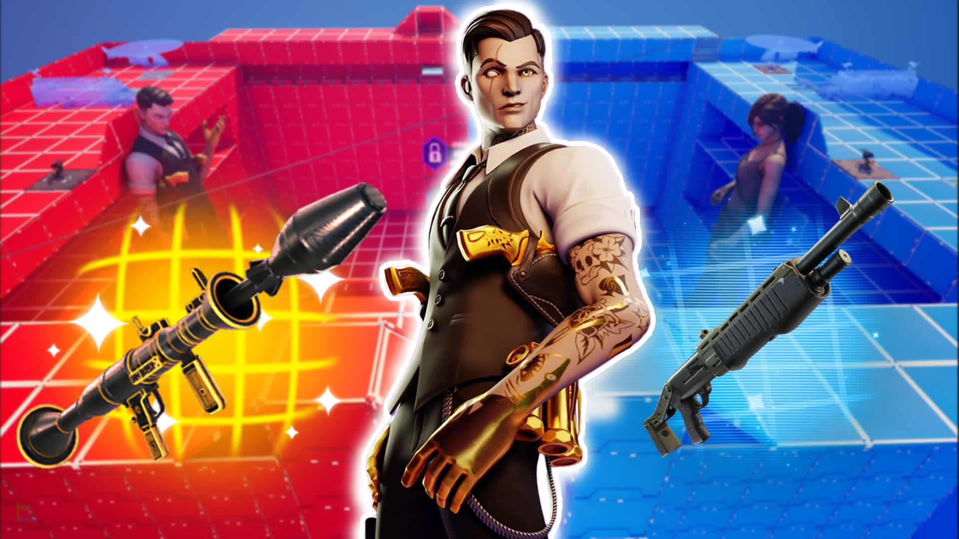 CRAZY FUN RED VS BLUE 🔴🔵