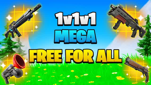 1V1V1 MEGA-FREE FOR ALL⭐️