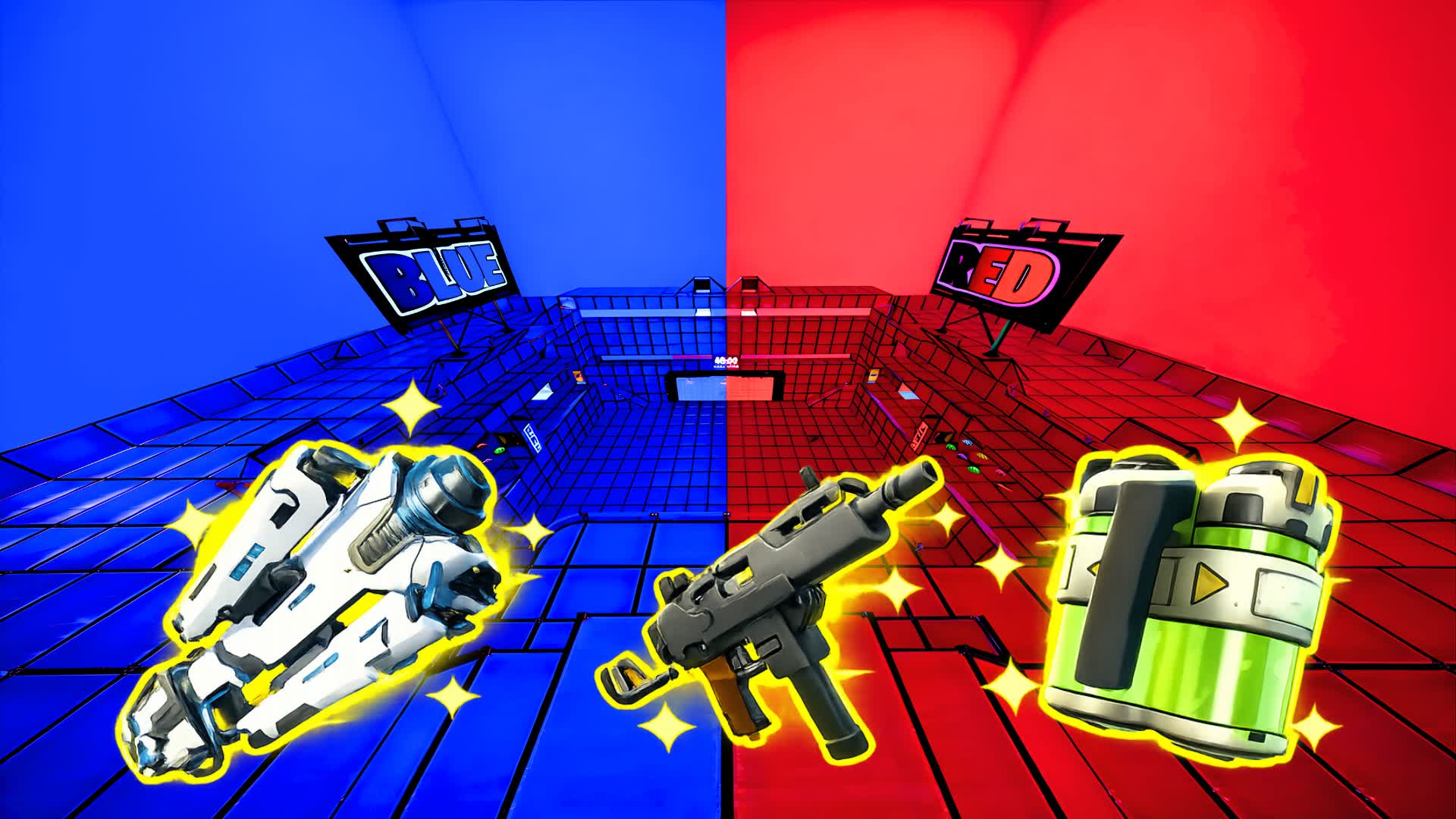 MEGA RED VS BLUE KUZYNOV🔴🔵