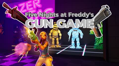 CAN YOU BE THE KING?🥇 FNAF GUN GAME