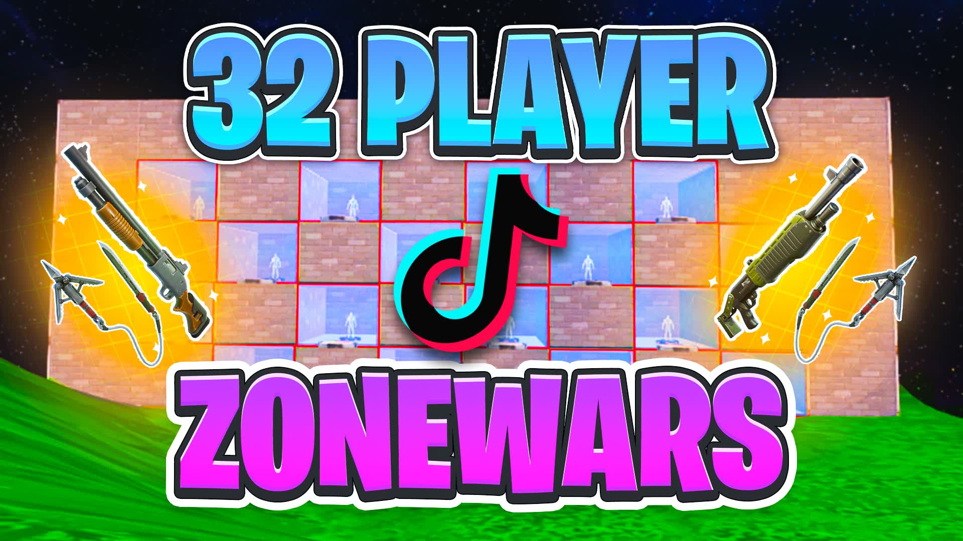 TIKTOK ZONE WARS [32 PLAYER ]