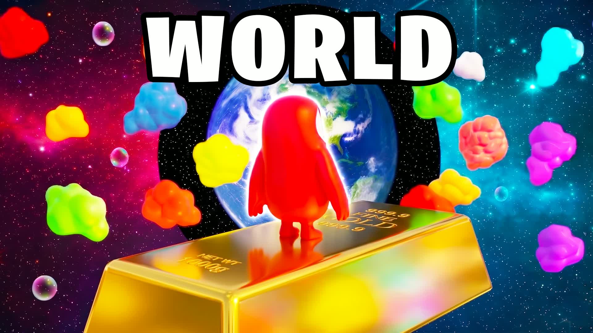 FALL GUYS WORLD GOLD PARKOUR