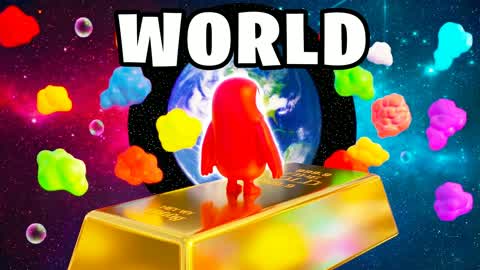 FALL GUYS WORLD GOLD PARKOUR