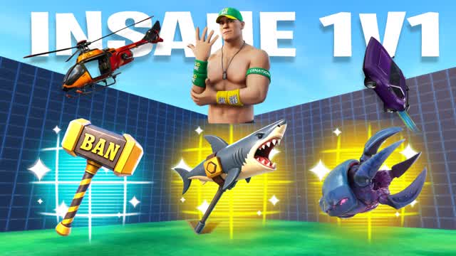 INSANE 1V1 WITH EVERY GUN [FFA]