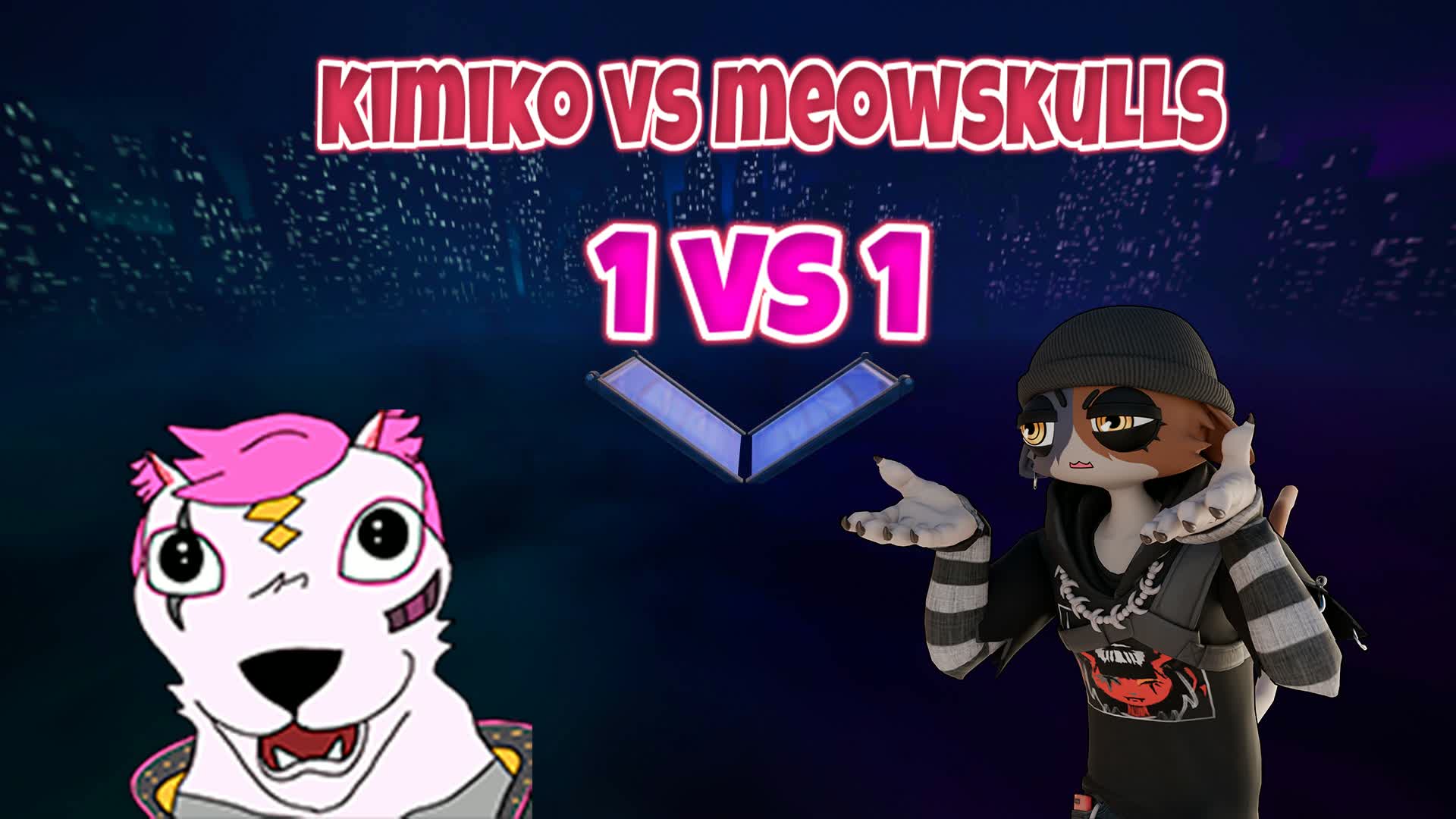 キミコ vs ミャウスカルズ 1 vs 1