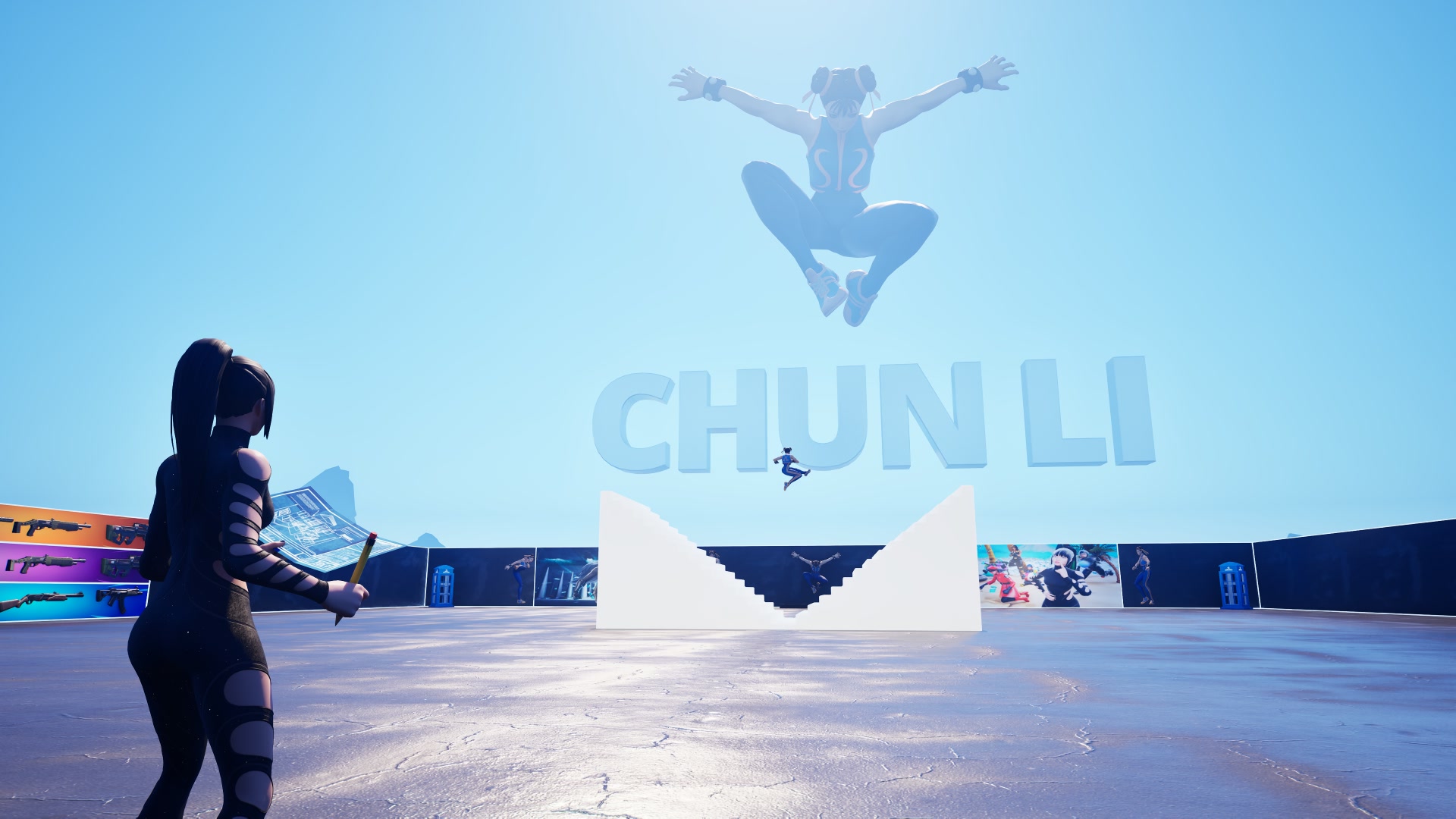 Chun Li 1v1 6397-8228-5392 by hih - Fortnite Creative Map Code ...