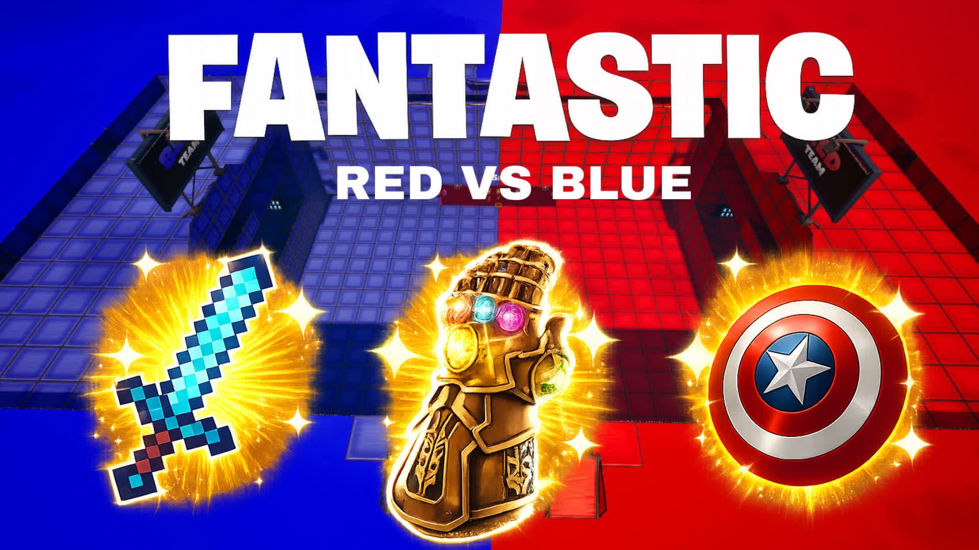 ファンタスティック レッド vs ブルー 🔴🔵 ファッションショー