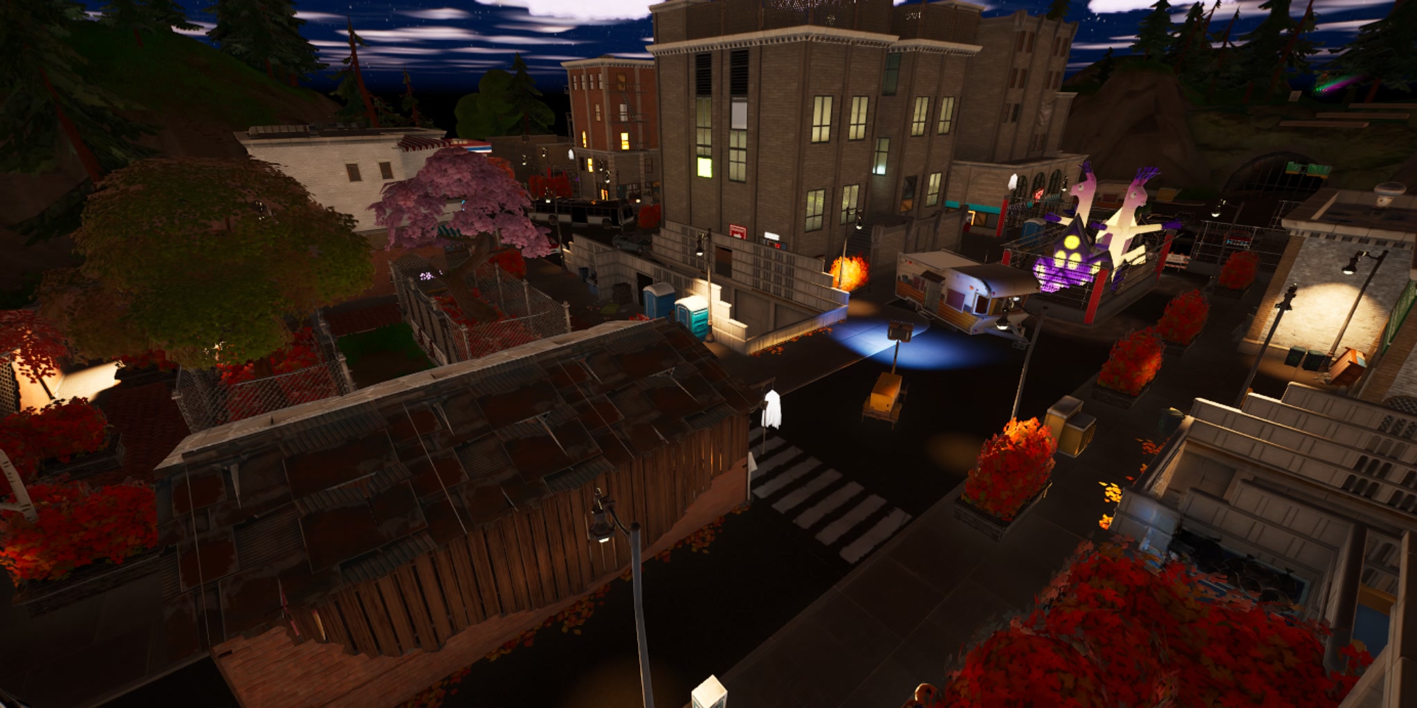 MICHAEL MYERS TILTED TOWERS