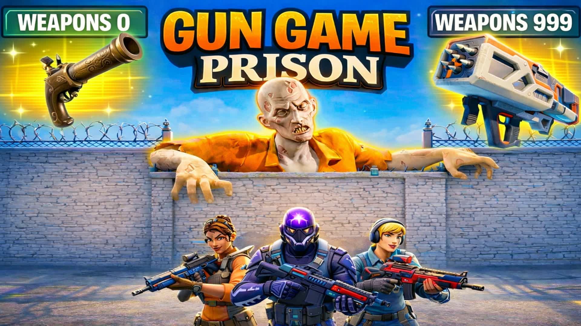 ⭐️ スーパープリズンガンゲーム 🤣