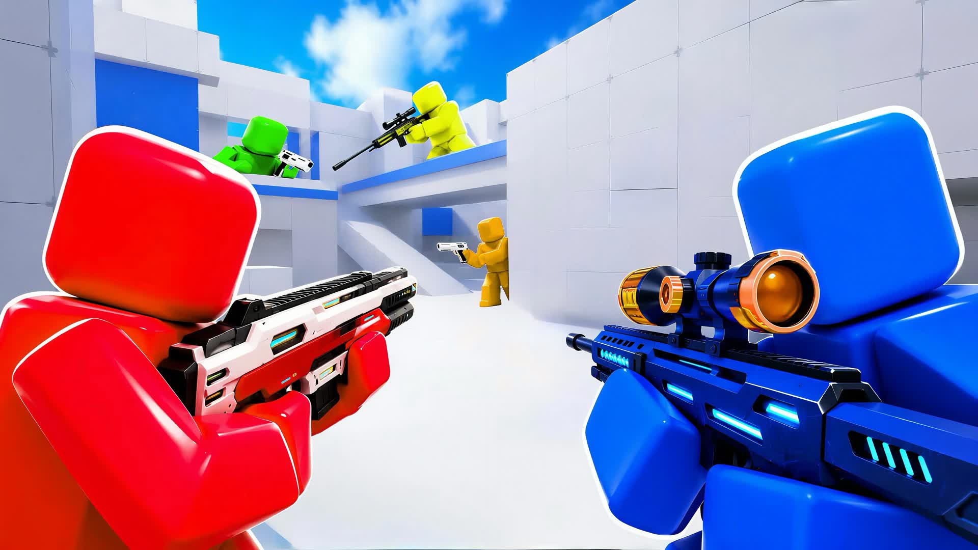 RIVAL UNC 1V1 ALL GUNS & VEHICLES RVB