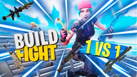 🏆1 VS 1 BuildFight🧱⚔️ All Weapons🔫