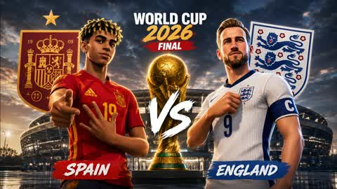 ESPAÑA vs INGLATERRA FINAL MUNDIAL 2026