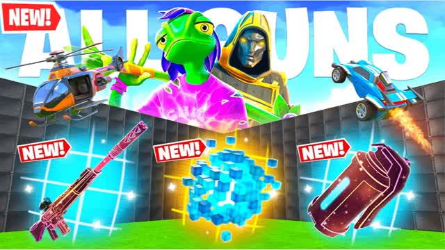 CLEAN 1V1 FFA ALL GUNS & RIDES