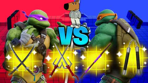 CHILL GUY TMNT RED VS BLUE 🔴🔵