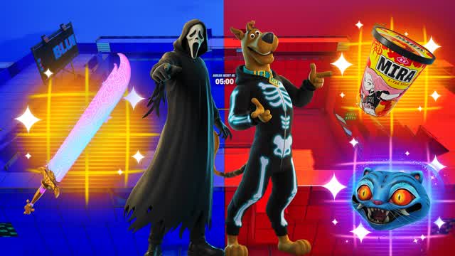 KPOP GHOSTFACE RED VS BLUE đŽđ” BY ASUS
