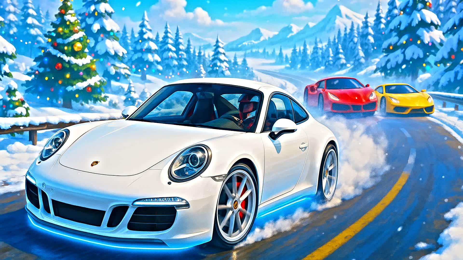 ❄️WINTER DRIVE FFA SNOWY ROAD RACE