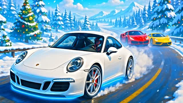 ❄️WINTER DRIVE FFA SNOWY ROAD RACE