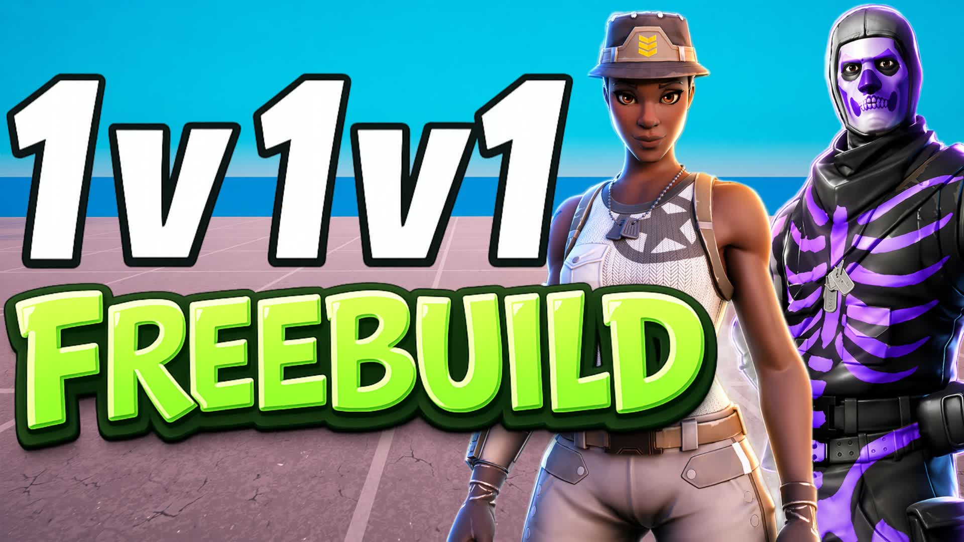 1v1v1 RELOAD 🔥 FREE BUILD 🔥 🎯