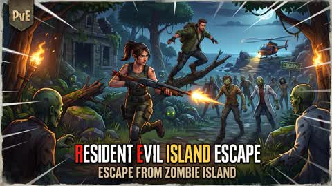 【PvE】Resident Evil Island Escape Zombie Island Escape