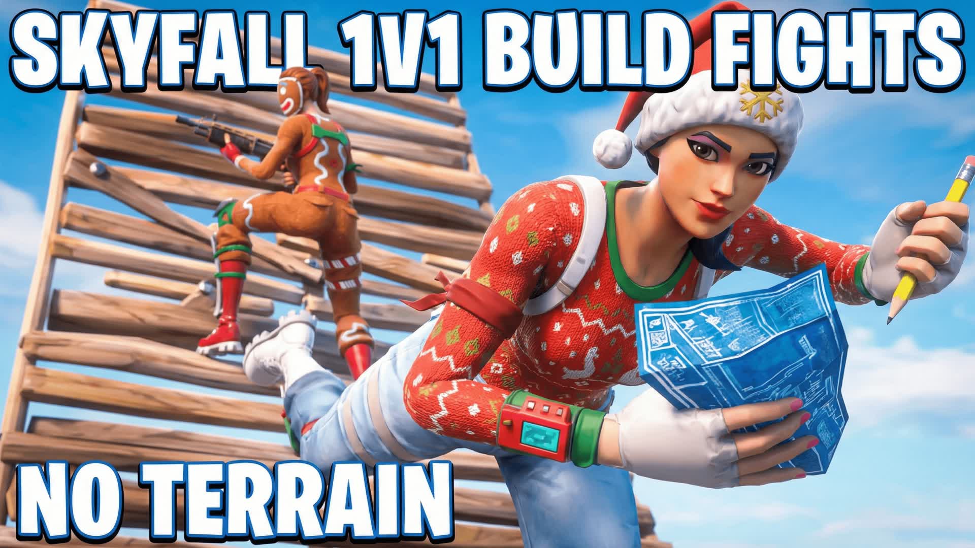 Skyfall 1v1 Build Fights