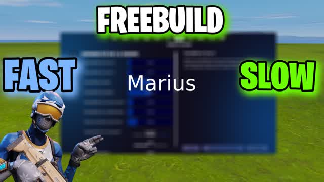 MARIUS SETTINGS FREEBUILD (SLOW,FAST)