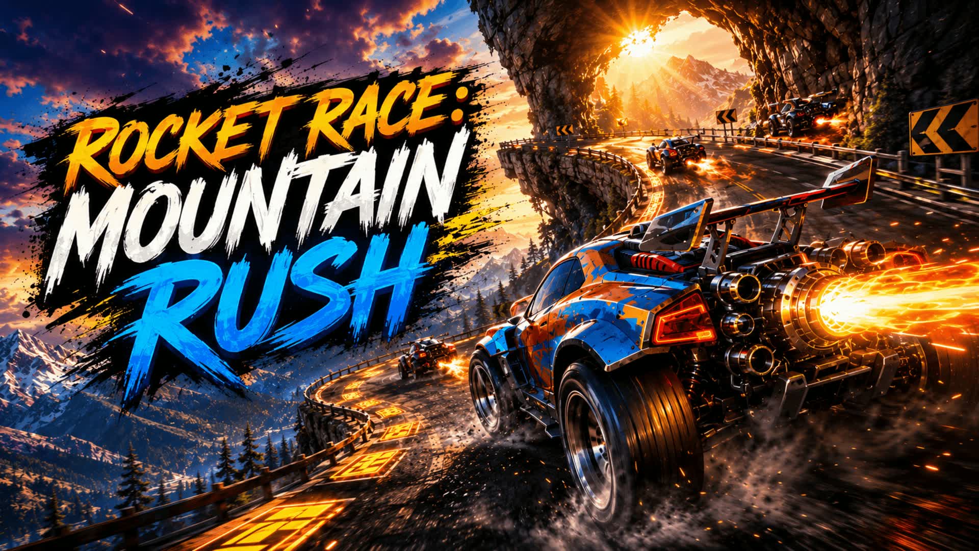 Rocket Race: Mountain Rush