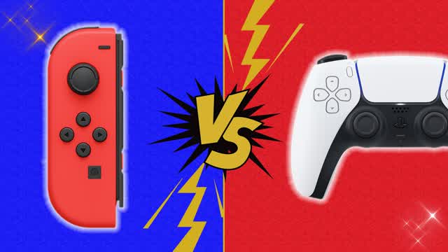 DUALSENSE VS JOYCON 🔴 TMNT 🔵 BATTLE