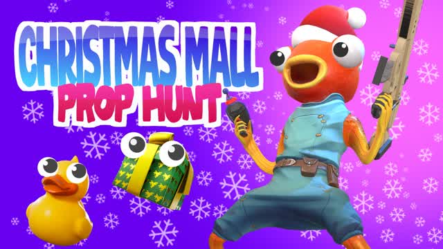 🛒 Christmas Mall - Prop Hunt 🎄 FPS 🔫