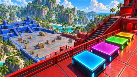 RHYTHM RED VS BLUE 🔄