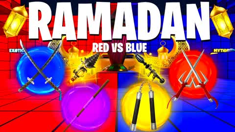 RAMADAN TMNT RED VS BLUE 🔴🔵
