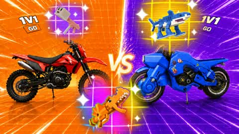 BIKE RED VS BLUE