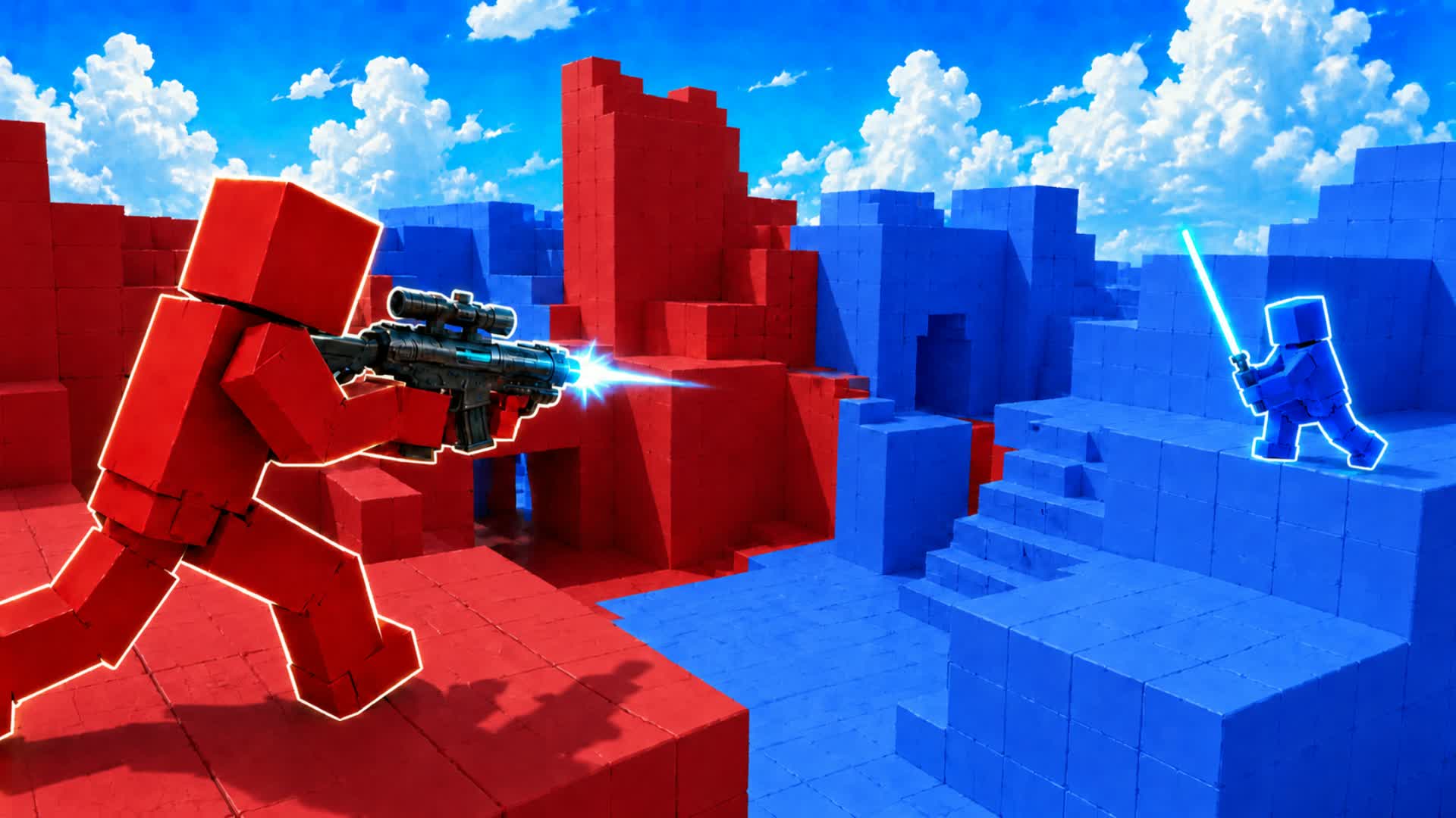 RED VS BLUE POPULAR