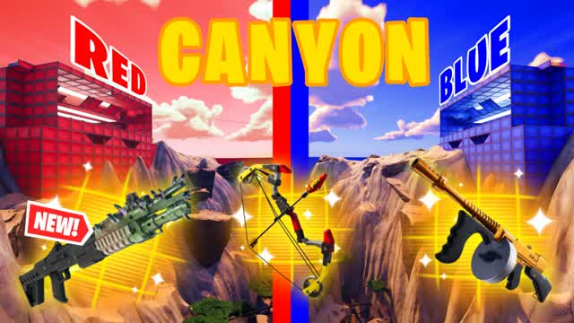 CANYON RED VS BLUE 🔴🔵