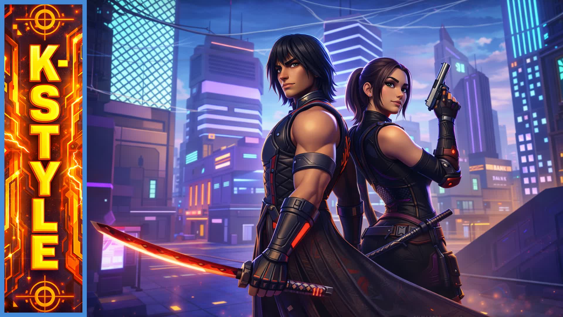 K-STYLE: Neon Ascension – Gun Game