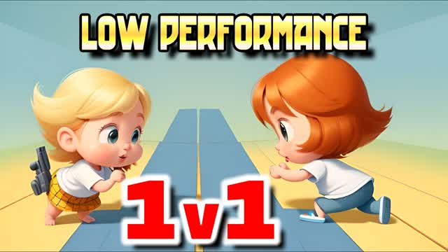 低性能 1v1（16player）Low Performance