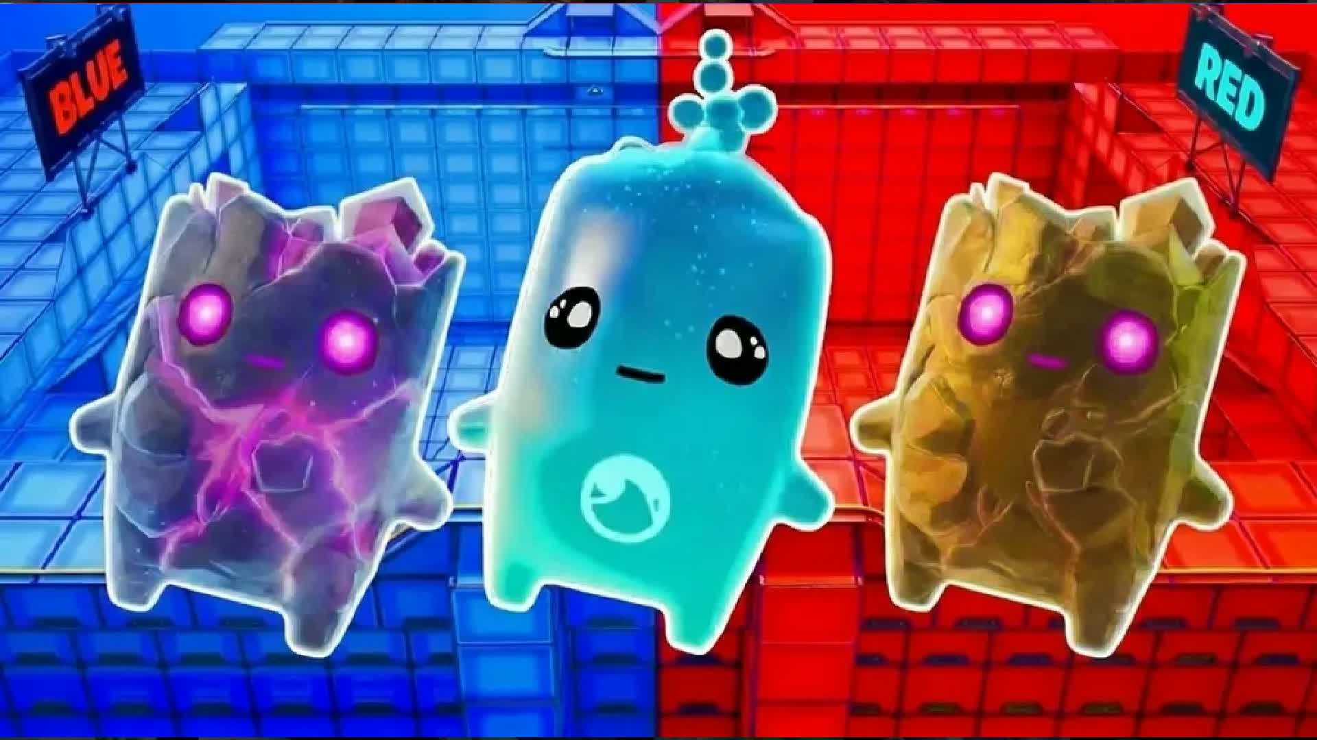 red vs blue in the fight