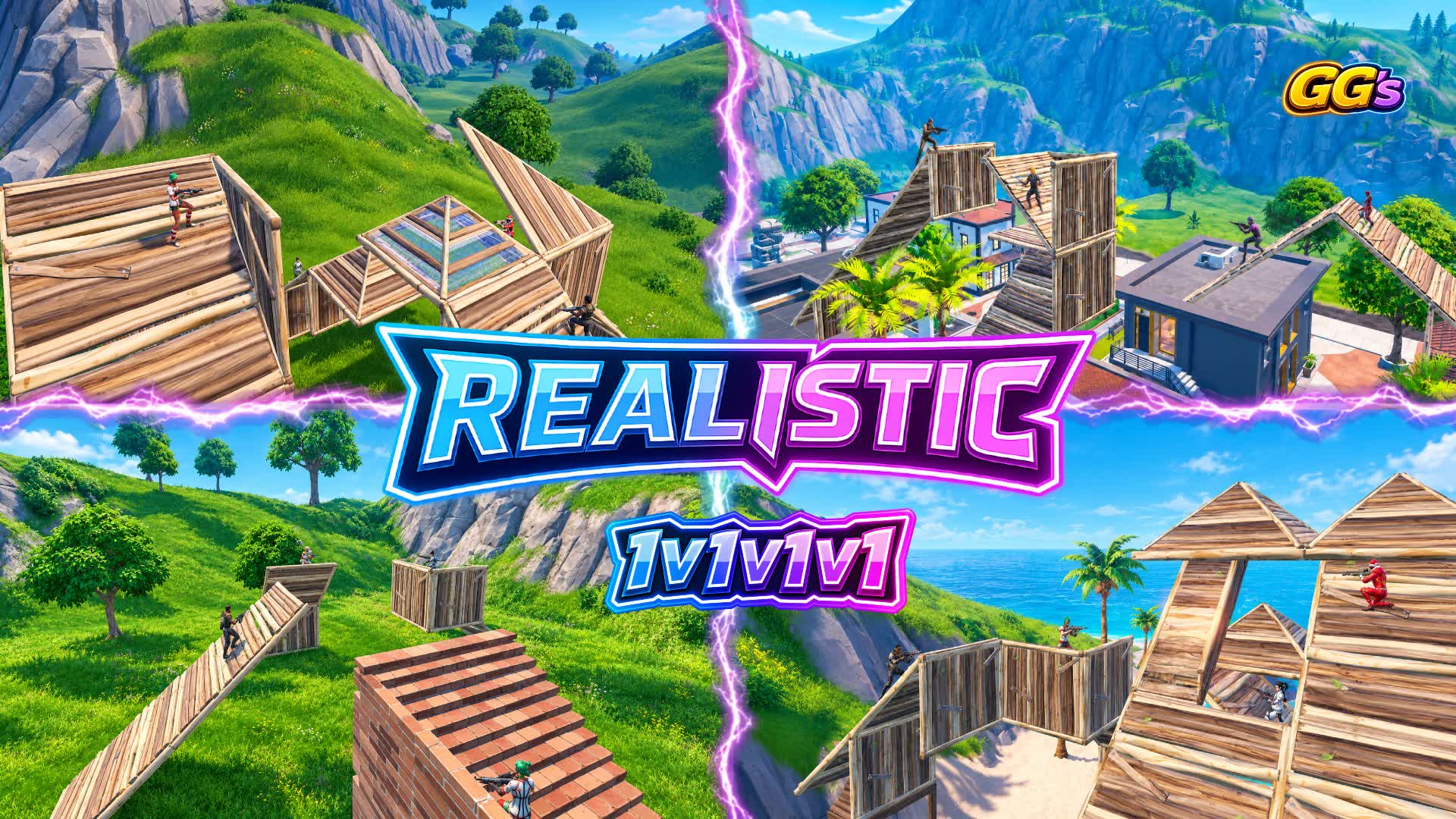 realistic optimal 1v1v1v1