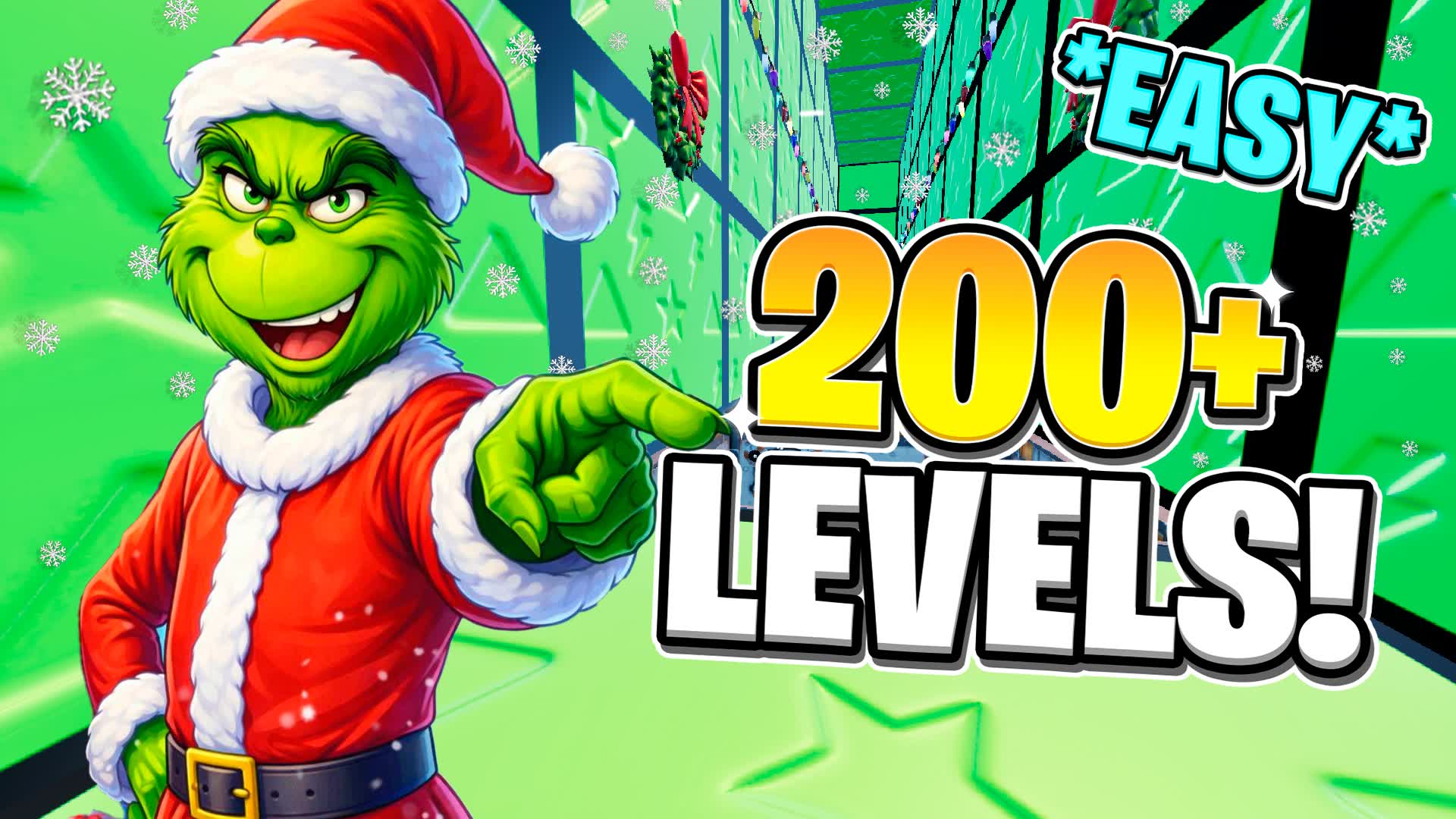 🎅EASY CHRISTMAS PARKOUR 🎄200 LEVELS!