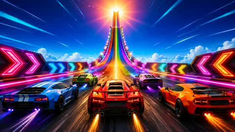 CARS BATTLE MEGA RAMP