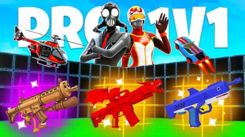 Pro 1v1 All Guns جميع الأسلحة