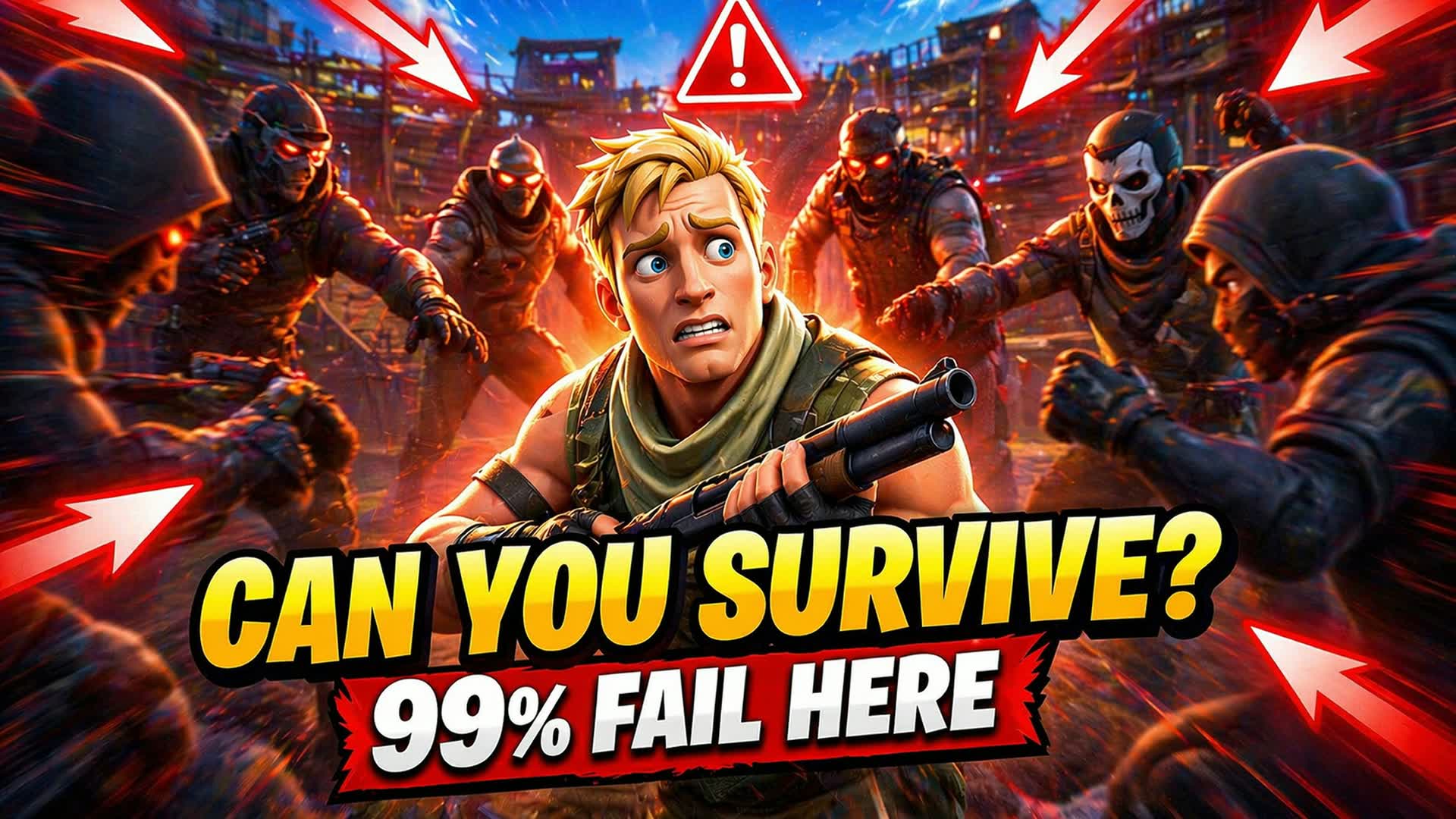 Survive The Arena 💀 (Solo)