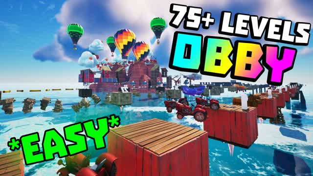 🔥MEGA PARKOUR WORLD EASY 75+ 💫
