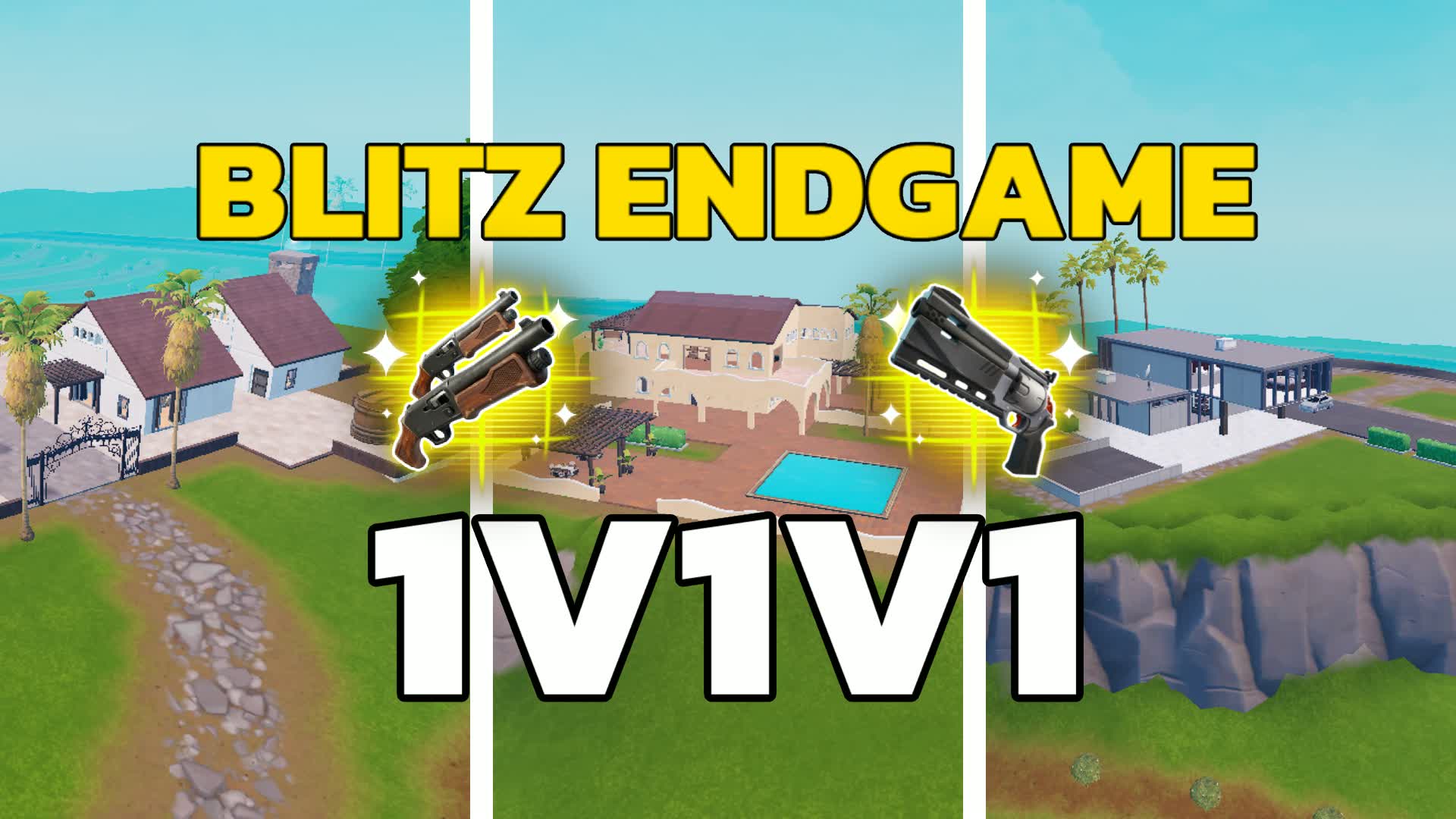 1v1v1 ブリッツリアリスティックフリーフォーオール