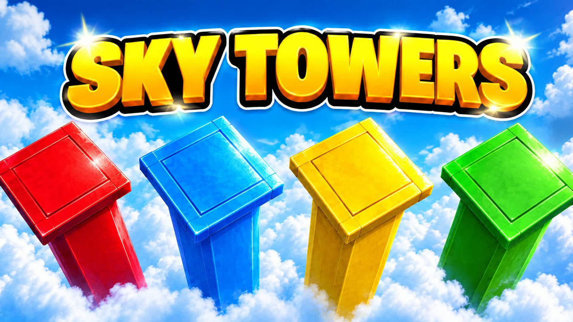 SKY TOWERS, Fortnite island 3578-1353-3751 by trago63