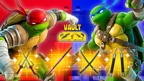 TMNT RED VS BLUE 🔴🔵🐢