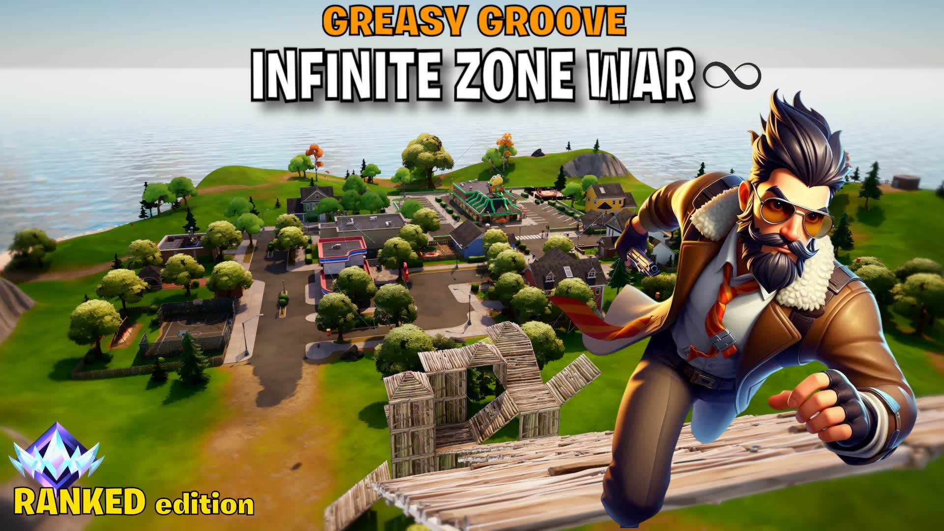 ZONE WARS |Greasy Grove| random weapons